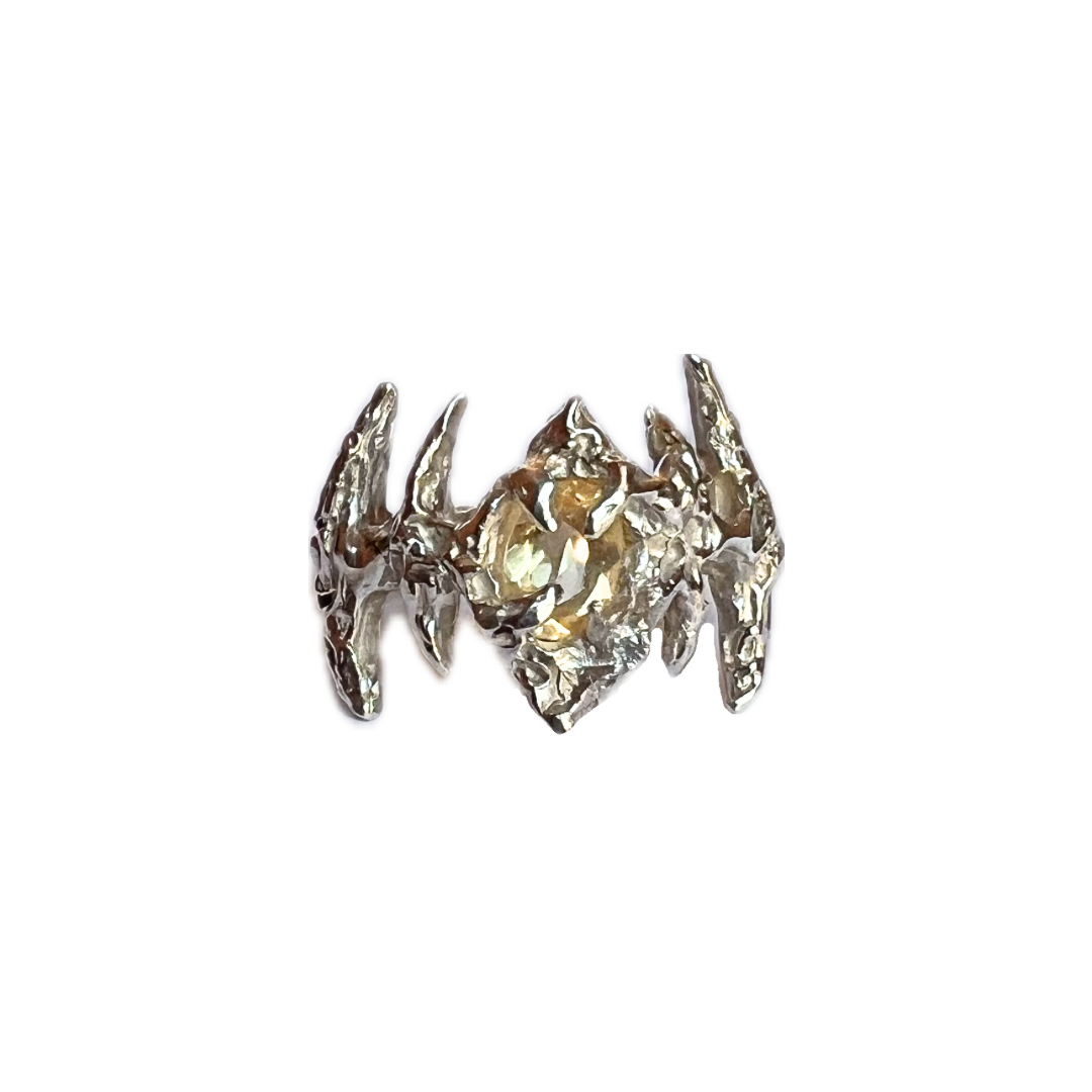 Gothic Ring - Select your gemstone